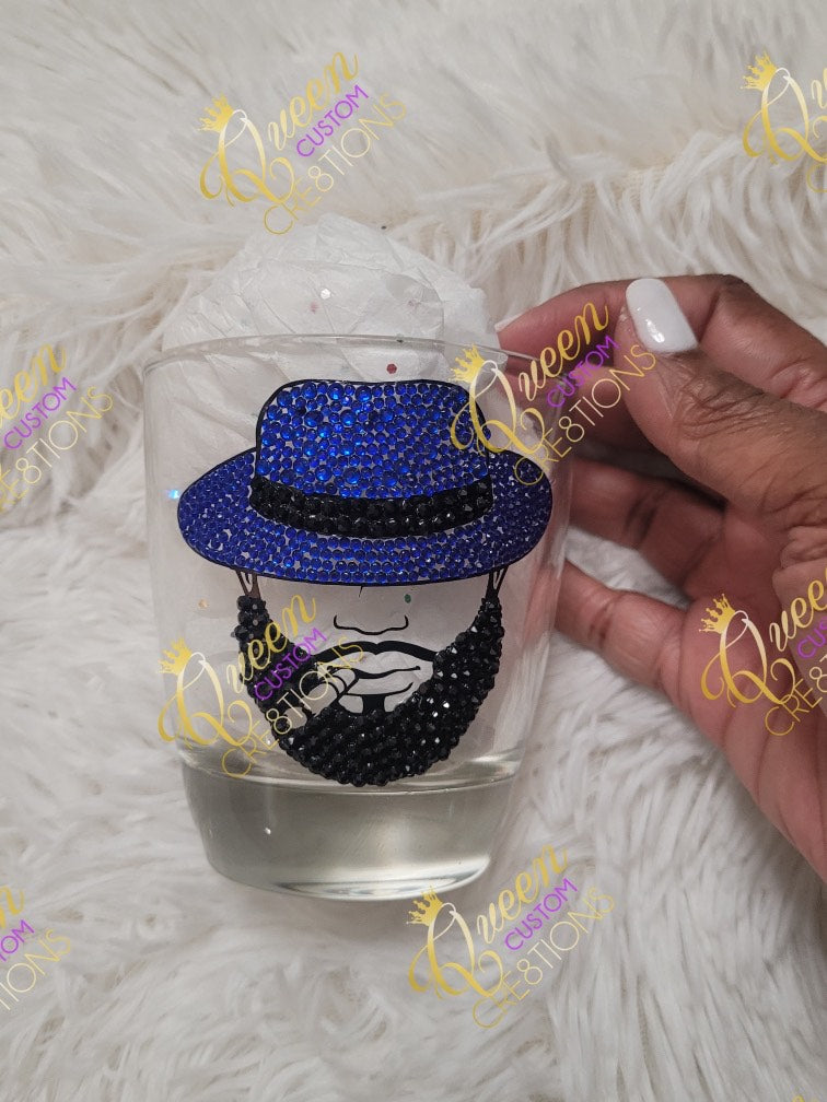 Blinged Out Cigar Whiskey Glass